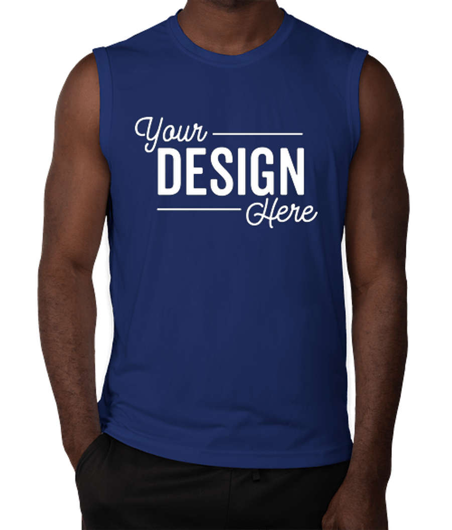 Sport-Tek Competitor Performance Muscle Tank in True Royal