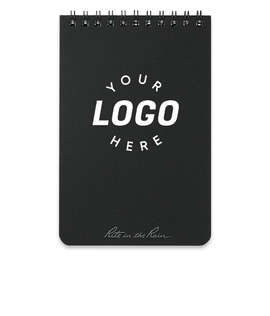 Rite in the Rain Hard Cover Top Spiral Notebook - Color: Black