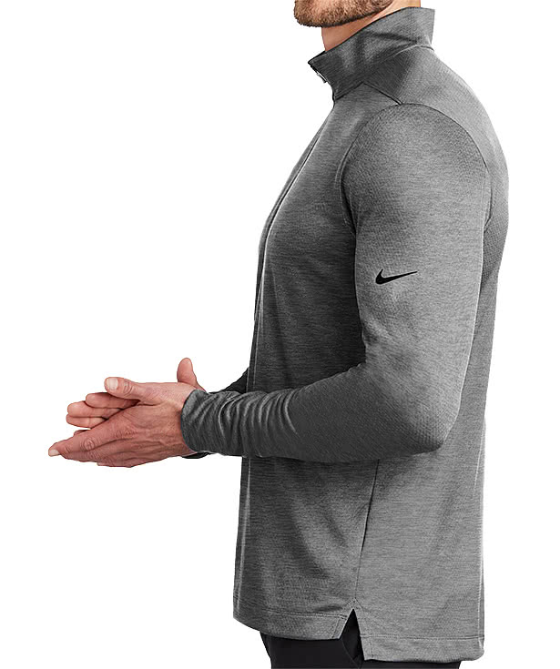 Nike Dry Textured Half Zip Performance Shirt