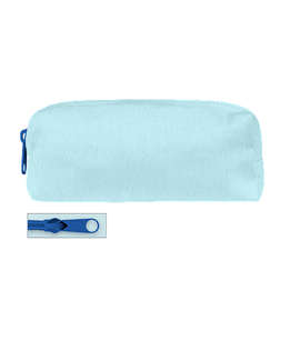 Small Canvas Pencil Case - Color: Easy Breezy / Blue Bird