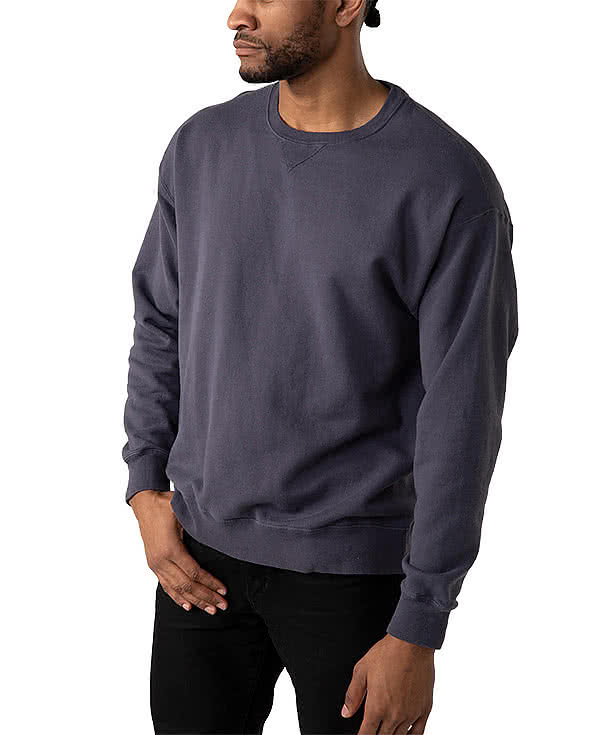 Hanes grey crew online neck