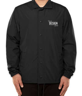 Champion Coaches Jacket - Color: Black