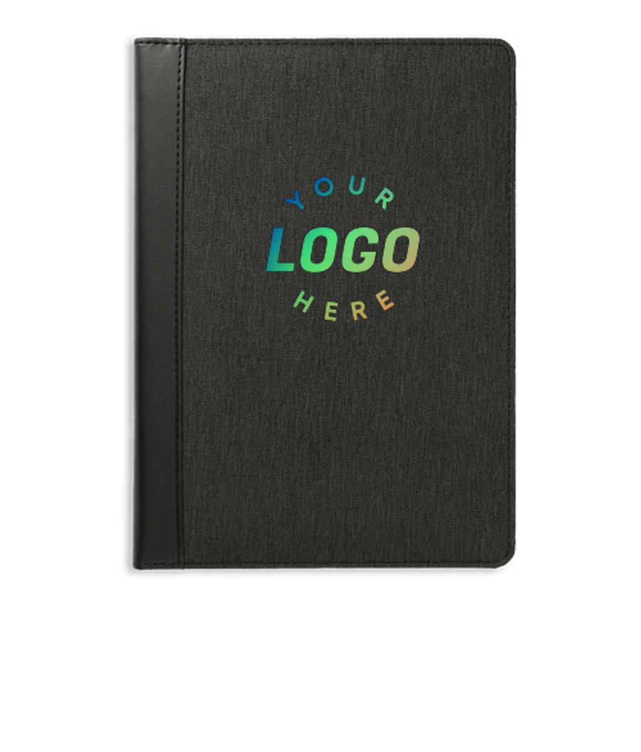 Full Color NBN Trails Padfolio in Charcoal