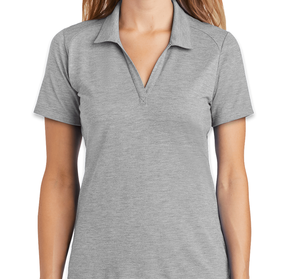 Sport-Tek Women's Tri-Blend Performance Polo - Embroidered-default