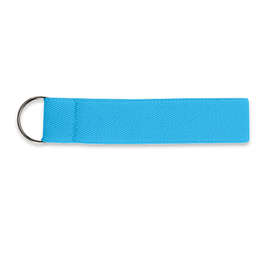Full Color Wrist Strap Key Holder - Color: Columbia Blue