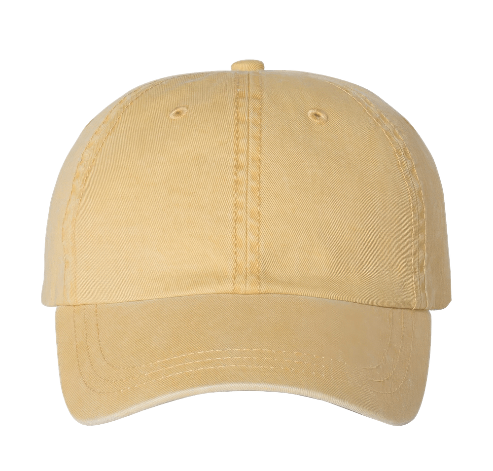 Valucap Pigment Dyed Cotton Twill Baseball Hat-default