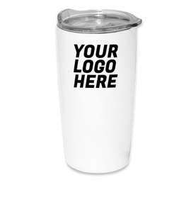 20 oz. Emperor Stainless Steel Tumbler - Color: Matte White