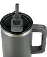 40 oz. Pinnacle Stainless Steel Tumbler with Straw