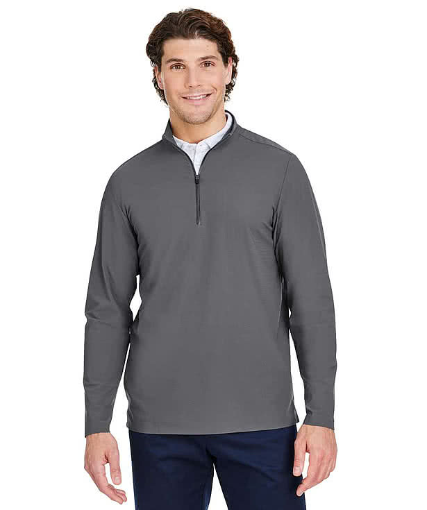 Devon & Jones CrownLux Windsor Performance Quarter Zip - Printed