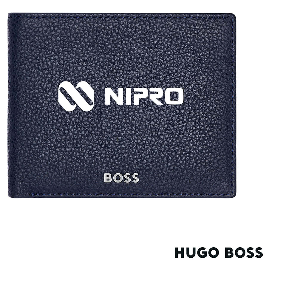Hugo Boss Classic Grained Wallet with Flap