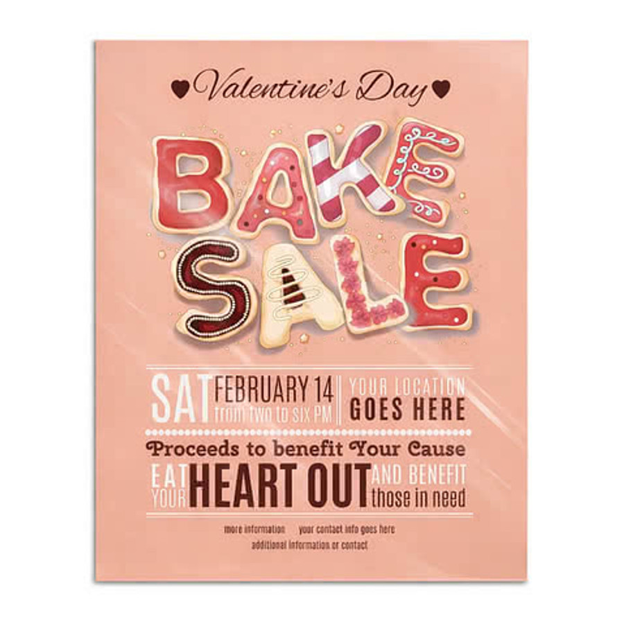 Full Color 20" x 24" Glossy Poster in White