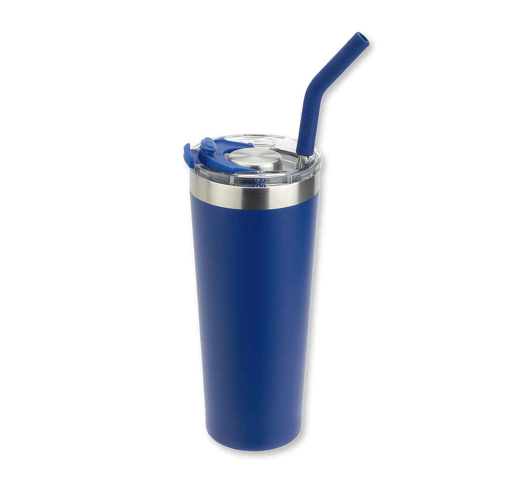 NAYAD Full Color 22 oz. Trouper Stainless Steel Insulated Tumbler with Straw-default