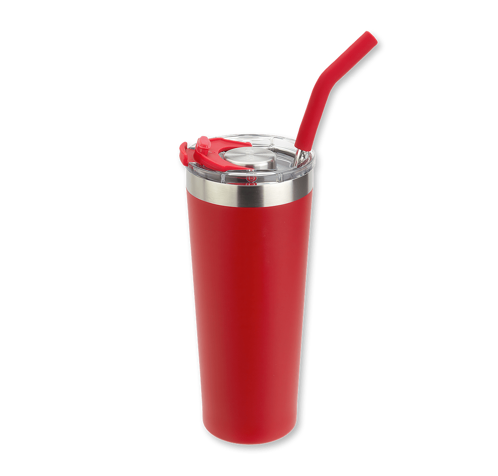 NAYAD Full Color 22 oz. Trouper Stainless Steel Insulated Tumbler with Straw-default