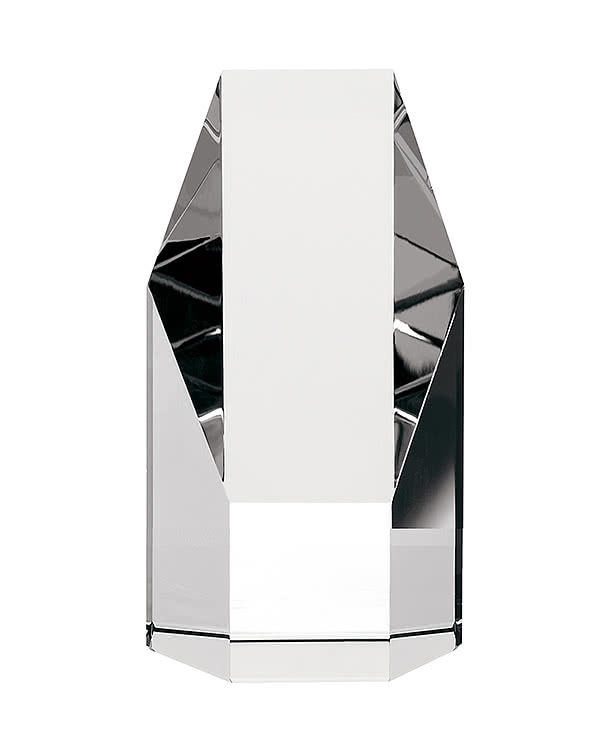 Laser Engraved 5" Hexagonal Tower Award