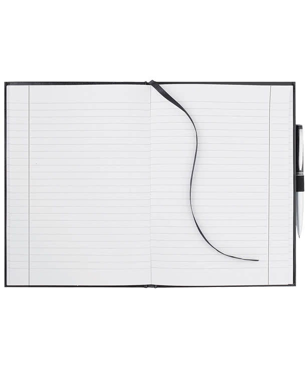 Debossed Executive Large Hard Cover Notebook