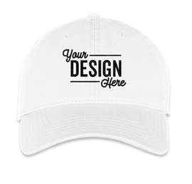 Otto Cap Garment Washed Baseball Hat - Color: White