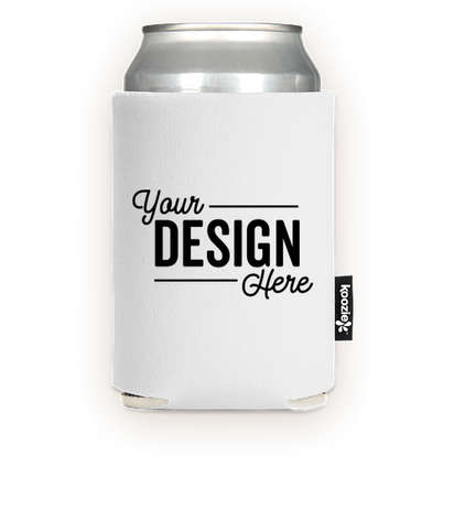 KOOZIE® Collapsible Can Kooler - White