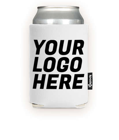 KOOZIE® Collapsible Can Kooler - White
