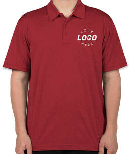 Sport-Tek Heather Contender Performance Polo - Embroidered