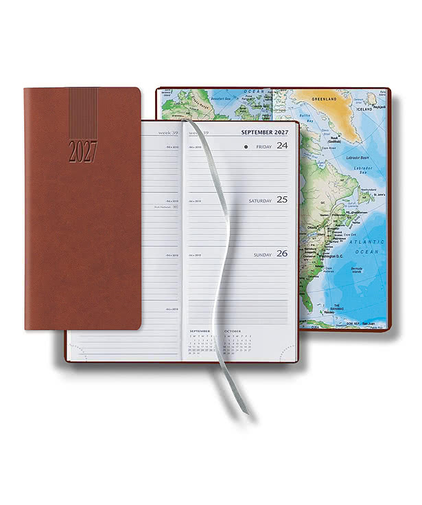 Castelli Tucson Pico White Page Upright Weekly Diary
