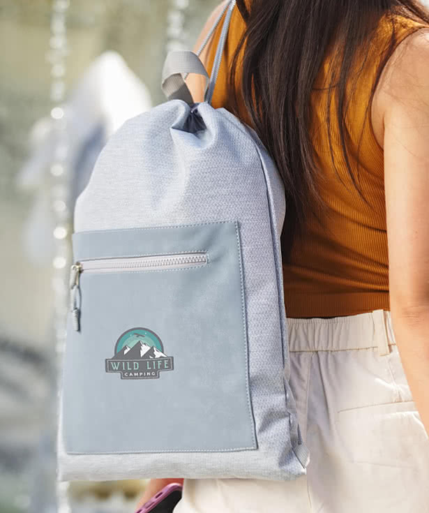Dove Drawstring Bag