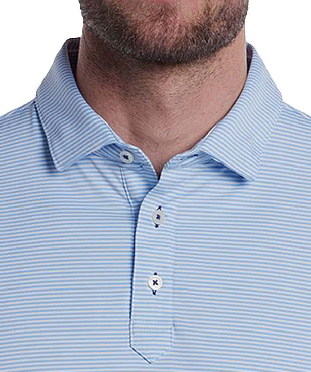 Stitch Atlantic Stripe Stretch Jersey Polo