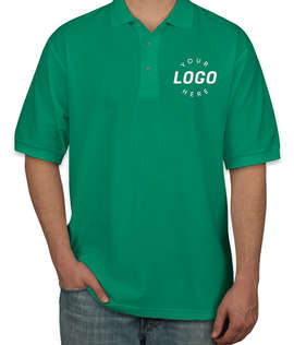 Port Authority Silk Touch Polo - Color: Court Green