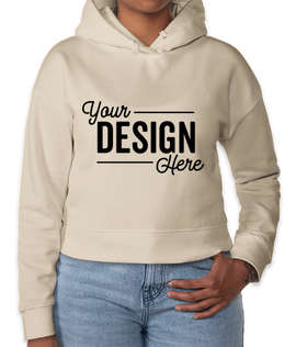 District Women's V.I.T. Drop Shoulder Pullover Hoodie - Color: Gardenia