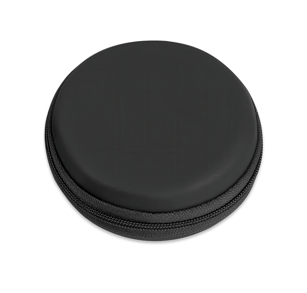 Round Zippered Travel Tech Organizer-default