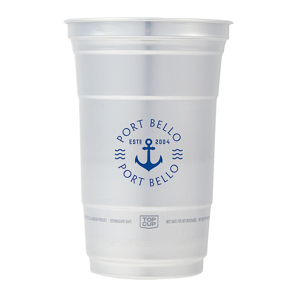16 oz. Top Cup Reusable Aluminum Party Cup