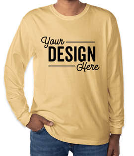 Comfort Colors 100% Cotton Long Sleeve Shirt - Screen Printed