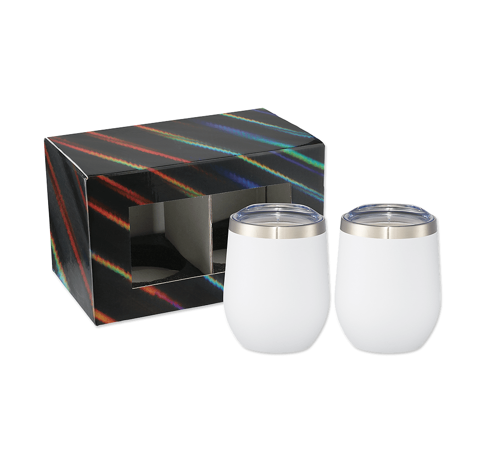 12 oz. Corzo Stainless Steel Tumbler (Set of 2)-default