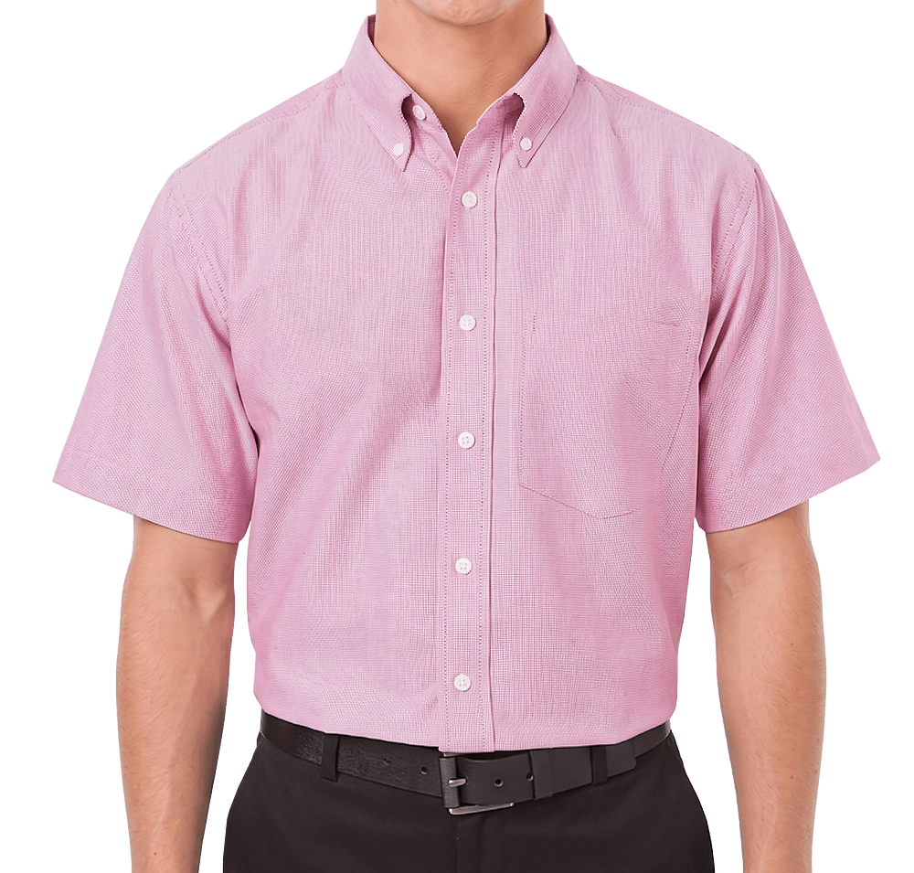 Blue Generation Oxford Short Sleeve Dress Shirt-default