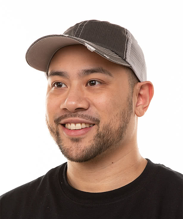 Mega Cap Herringbone Trucker Hat