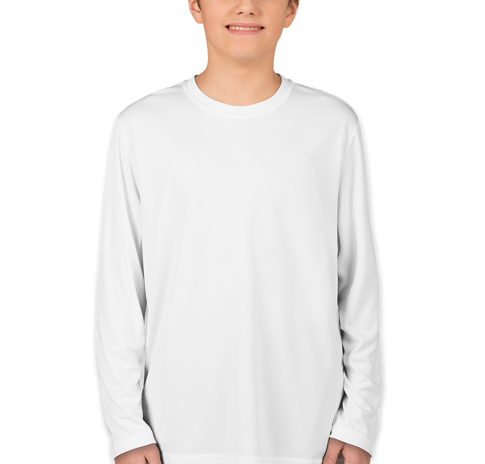 Sport-Tek Youth Competitor Long Sleeve Performance Shirt-default