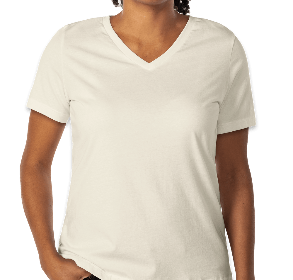 Bella + Canvas Women's Jersey V-Neck T-shirt-default