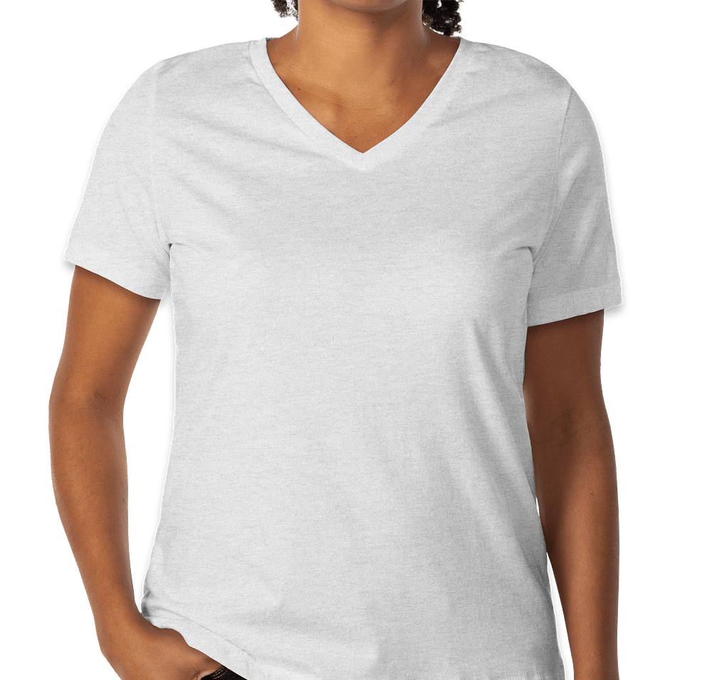 Bella + Canvas Women's Jersey V-Neck T-shirt-default