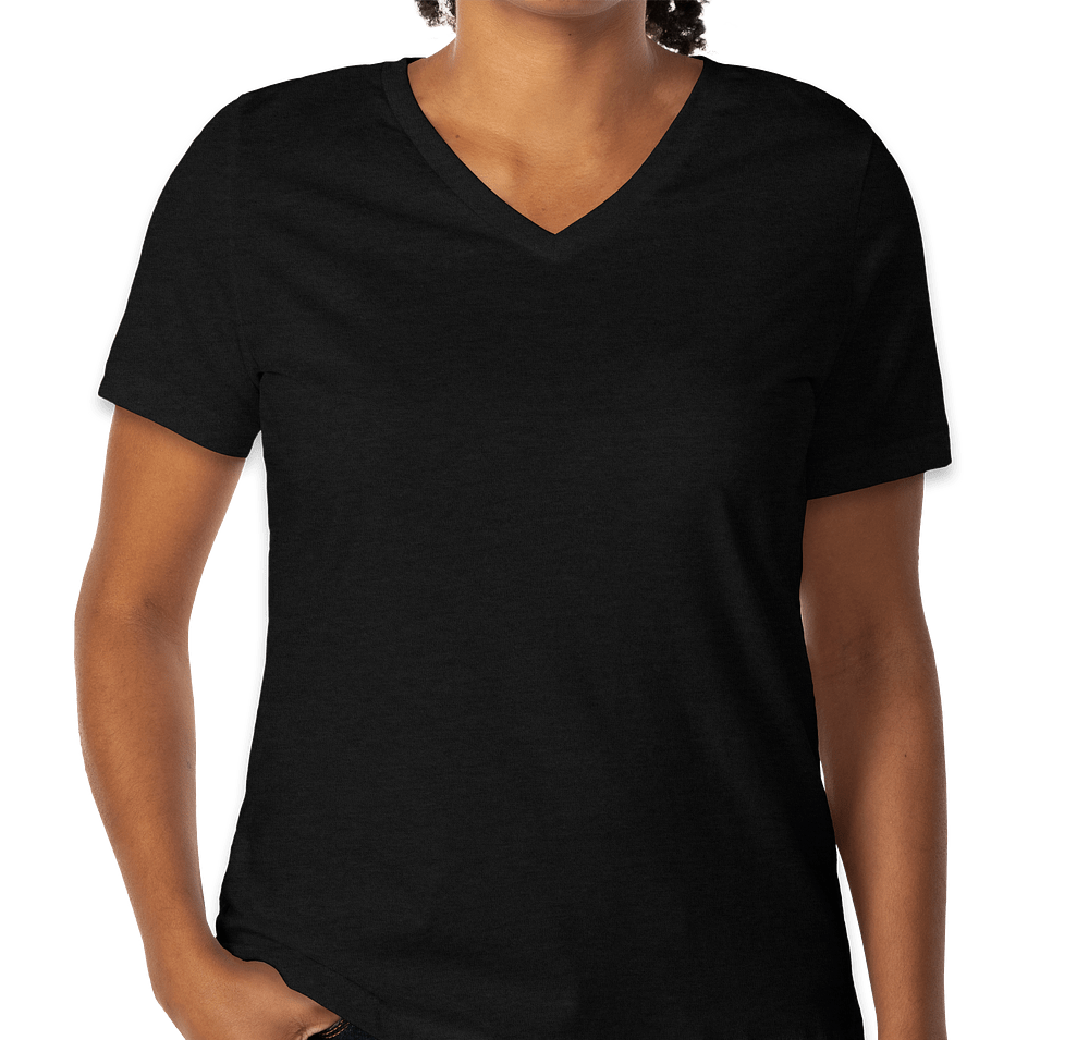 Bella + Canvas Women's Jersey V-Neck T-shirt-default