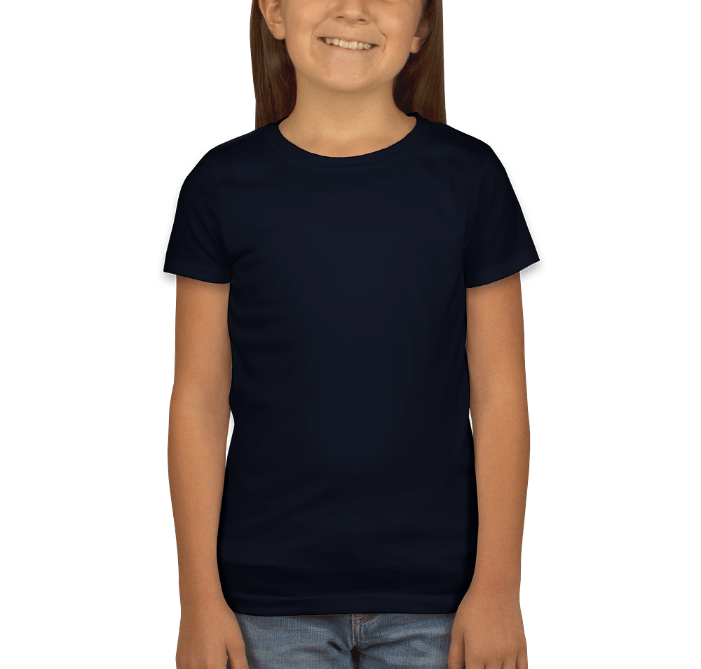 Next Level Youth Girls Jersey T-shirt-default