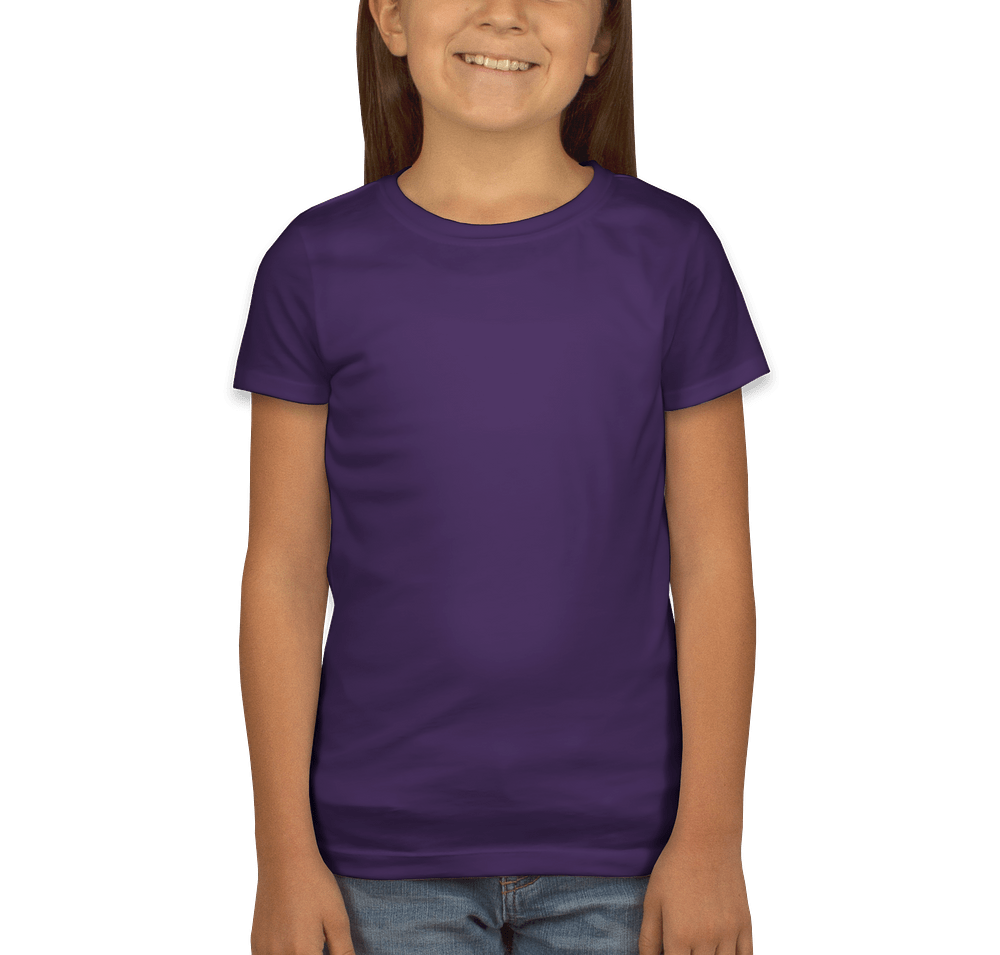 Next Level Youth Girls Jersey T-shirt-default