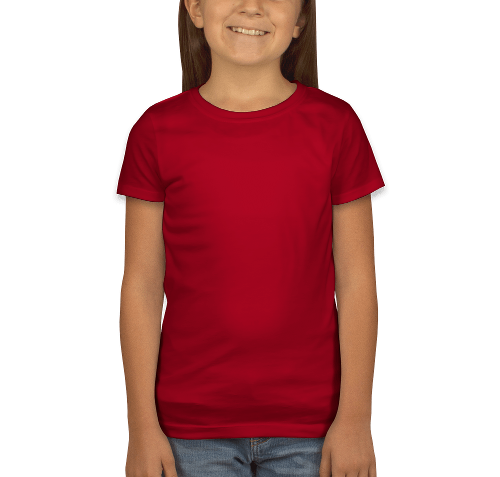 Next Level Youth Girls Jersey T-shirt-default