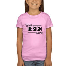Next Level Youth Girls Jersey T-shirt
