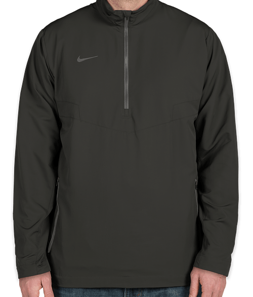 half zip windbreaker
