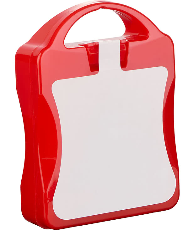 21-Piece First Aid Kit with Recycled Case