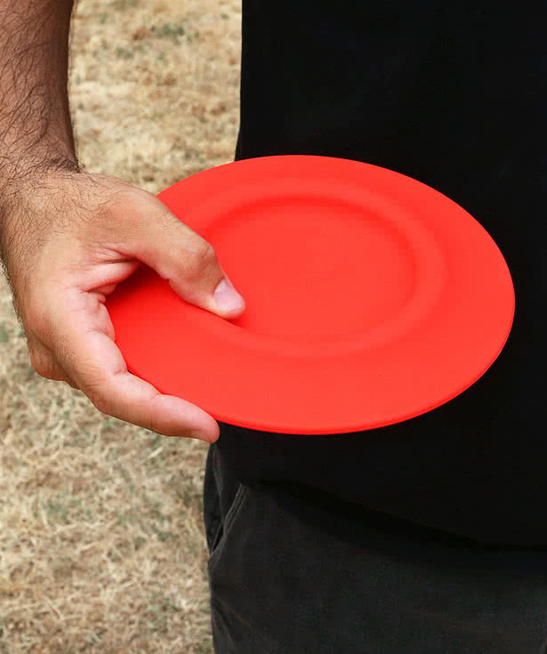 2-in-1 Silicone Pet Flyer and Drinking Bowl