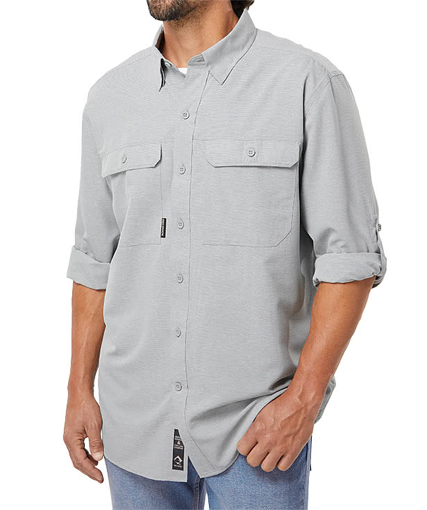 Dri Duck Crossroad Woven Long Sleeve Shirt