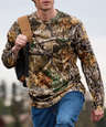Russell Outdoors Realtree® Cotton Long Sleeve Pocket T-shirt