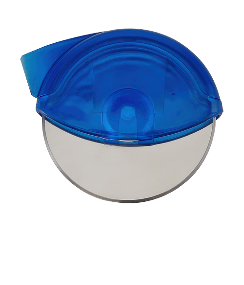 It-Za Pizza Cut-It with Stainless Steel Blade in Translucent Blue