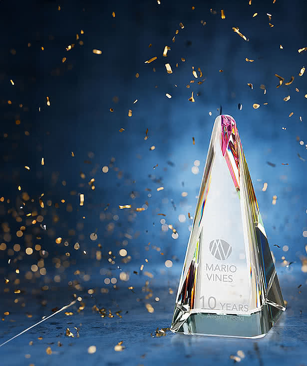 Laser Engraved Influential Award