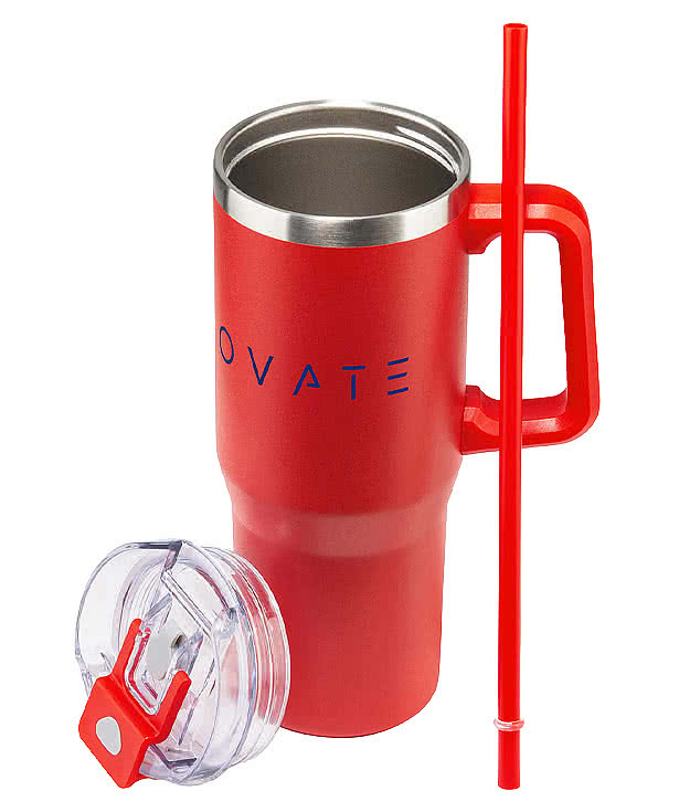 30 oz. Maestro Stainless Steel Insulated Tumbler with Straw